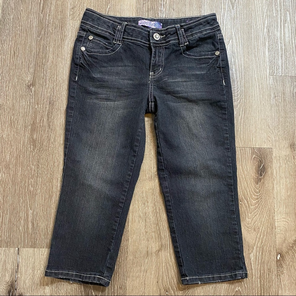 Karma Blue denim capri size 9